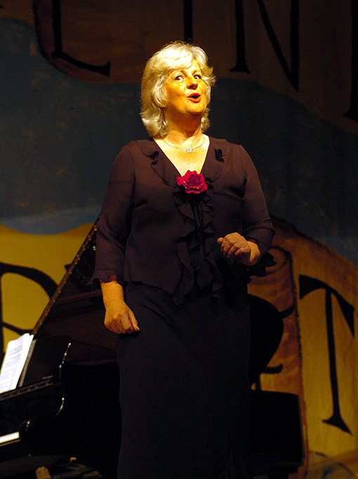 Marion Shuster singing